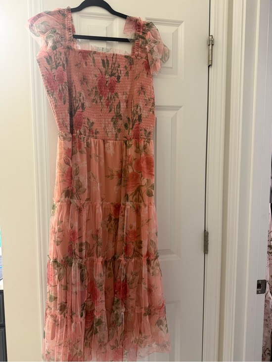 Baltic Born Dresses & Skirts - Baltic Born Pink Floral Tiered Sundress